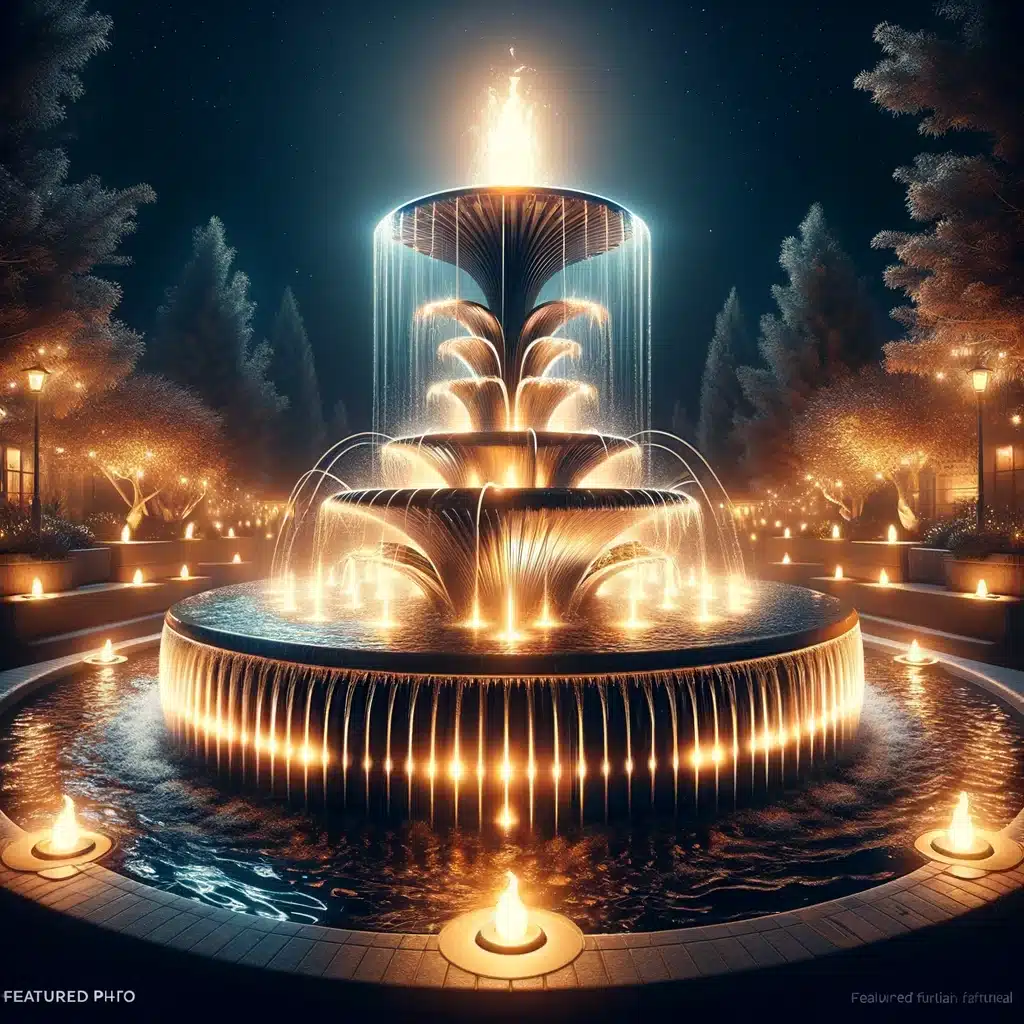 The Interplay of Light and Heat in Fountain Aesthetics